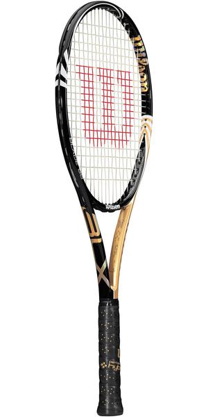 Wilson Blade 98 BLX Tennis Racket - Black/Gold - main image