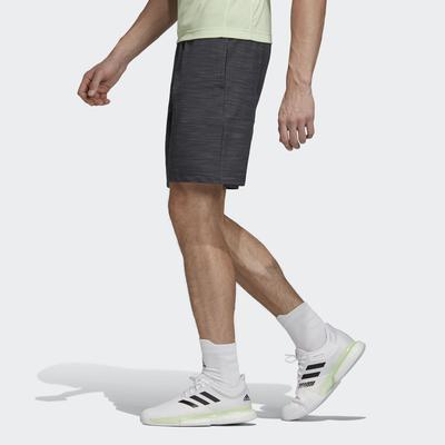 Adidas Mens New York Melange Shorts - Carbon - main image