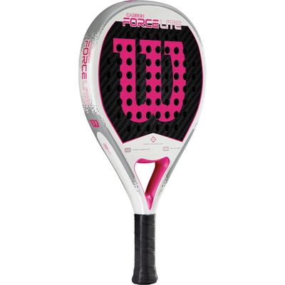 Wilson Carbon Force Lite Padel Racket - White/Pink - main image
