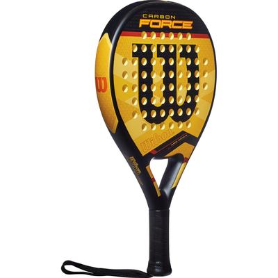 Wilson Carbon Force Padel Racket - Yellow/Black - main image