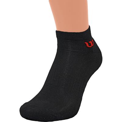 Wilson Mens Premium Trainer Socks (3 Pairs) - Black (Size 6-11 ...