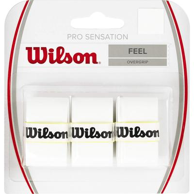 Wilson Pro Overgrips Sensation (Pack of 3) - White