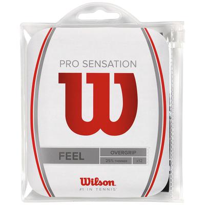 Wilson Pro Overgrips Sensation (Pack of 12) - Black