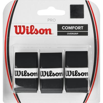 Wilson Pro Overgrips (Pack of 3) - Black - main image
