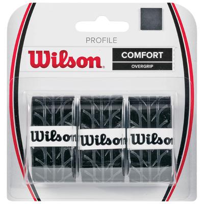 Wilson Profile Overgrips - Black (Pack of 3)