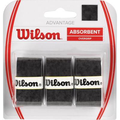 Wilson Advantage Overgrips (Pack of 3) - Black