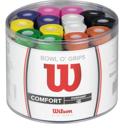 Wilson Bowl O' Grips Overgrips - Pack of 50 - Assorted Colours - main image