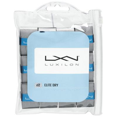 Luxilon Elite Dry Overgrips (Pack of 12) - Grey - main image