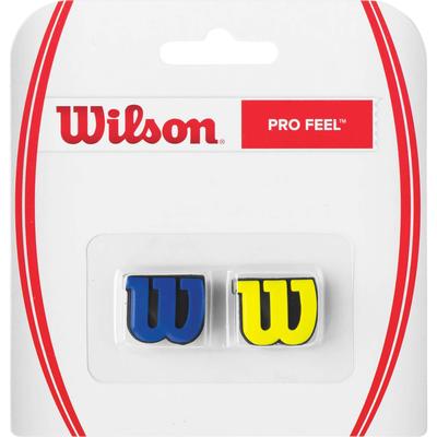 Wilson Pro Feel Dampeners (Pack of 2) - Blue/Yellow