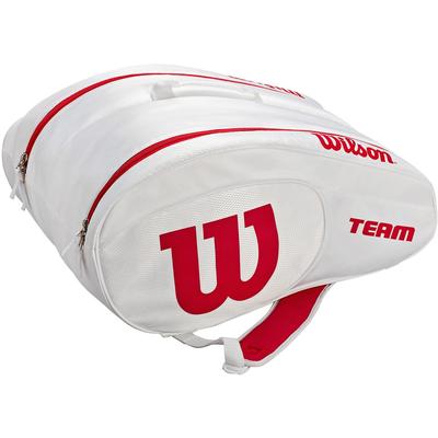 Wilson Team Padel Bag - White/Red - main image