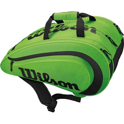 Wilson Rak Pak 6 Racket Padel Bag - Green/Black - main image