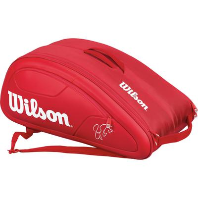 Wilson Federer DNA 12 Pack Bag - Red - Tennisnuts.com