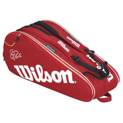 Wilson Federer Court 9 Pack Bag - Red - Tennisnuts.com