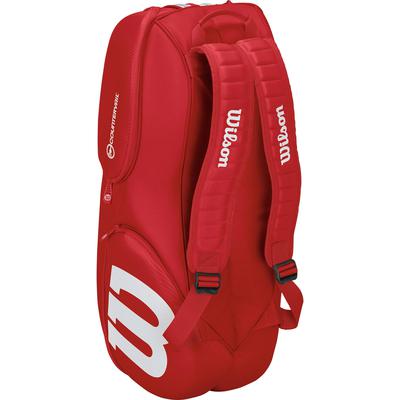 Wilson Pro Staff 9 Racket Bag - Red/White