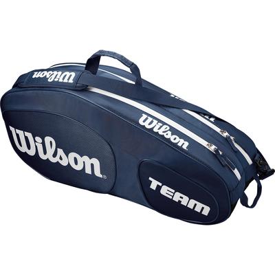 Wilson Team III 6 Pack Bag - Blue/White