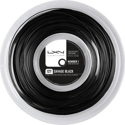 Luxilon Savage Black 200m Tennis String Reel - main image