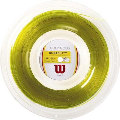 Wilson Poly Gold 200m Tennis String Reel - main image