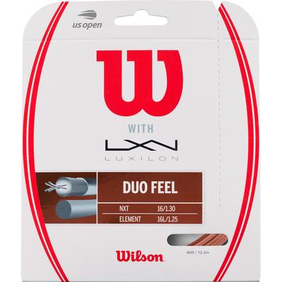 Wilson Duo Feel Hybrid Tennis String Set - Bronze - main image