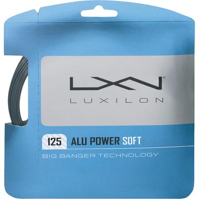 Luxilon Alu Power Soft Tennis String Set - Silver