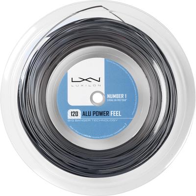 Luxilon Alu Power Feel 200m Tennis String Reel - Silver