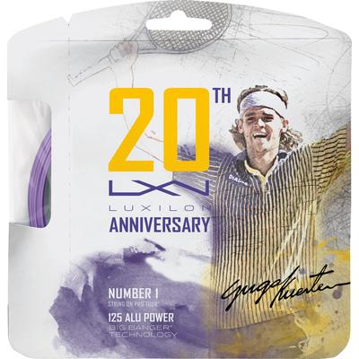 Luxilon Alu Power 20th Anniversary Tennis String Set Purple Tennisnuts