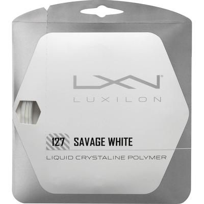 Luxilon Savage White Tennis String Set - main image