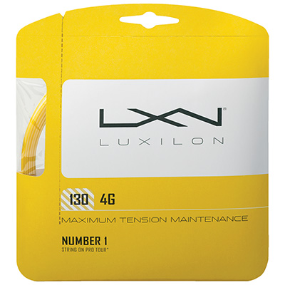 Luxilon 4G Tennis String Set - Gold - main image