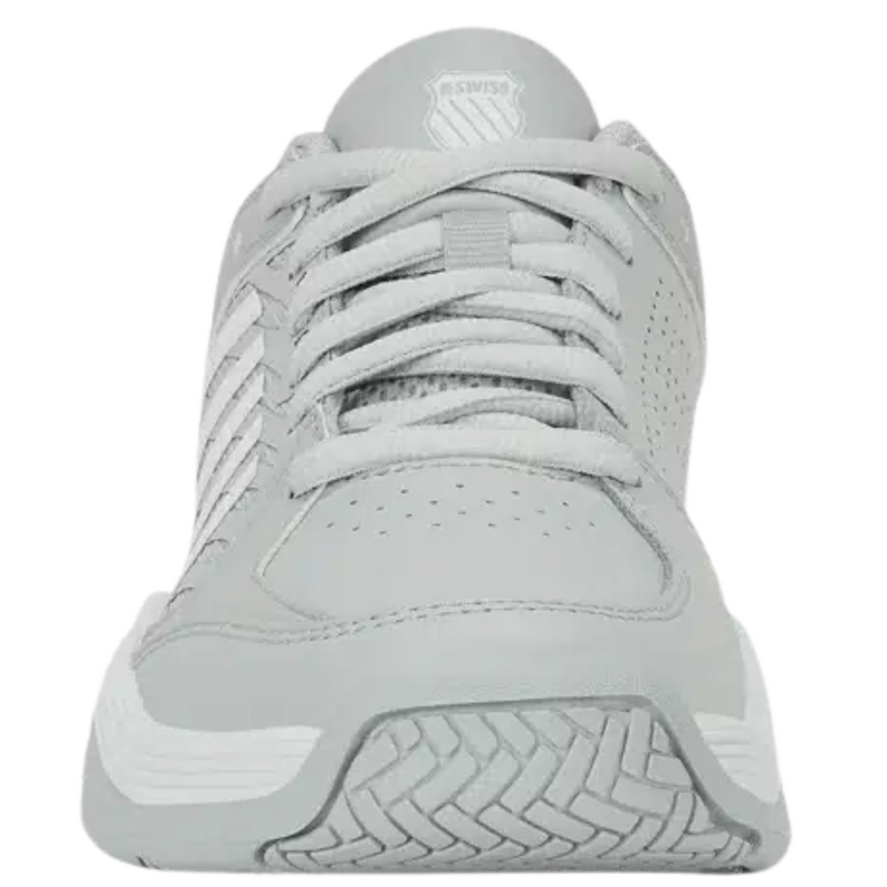 K-Swiss Womens Court Express 2 Tennis Shoes - Glacier Grey/White/Baltic - main image