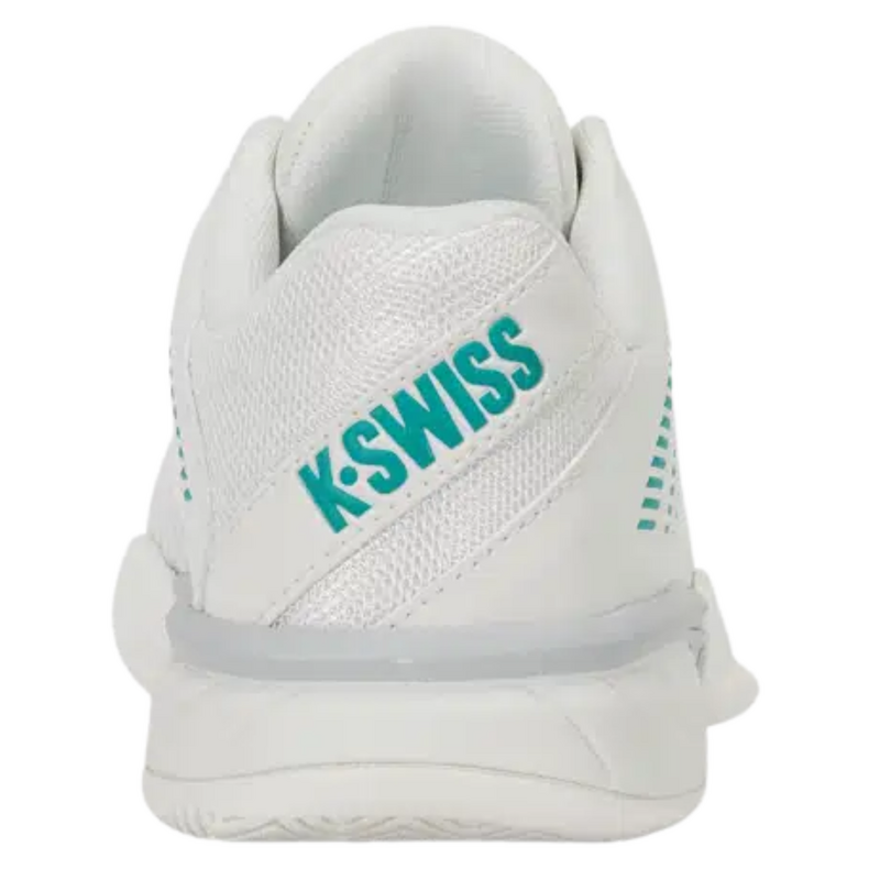 K-Swiss Womens Express Light 3 Tennis Shoes - Blanc De Blanc/Baltic/Glacier Grey - main image