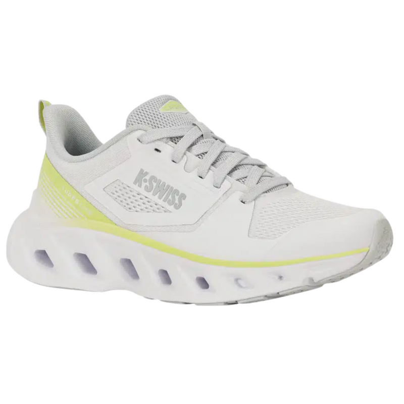 K-Swiss Women Laguna Tubes Lite Shoes - White/Glacier Gray/Slime Green - main image