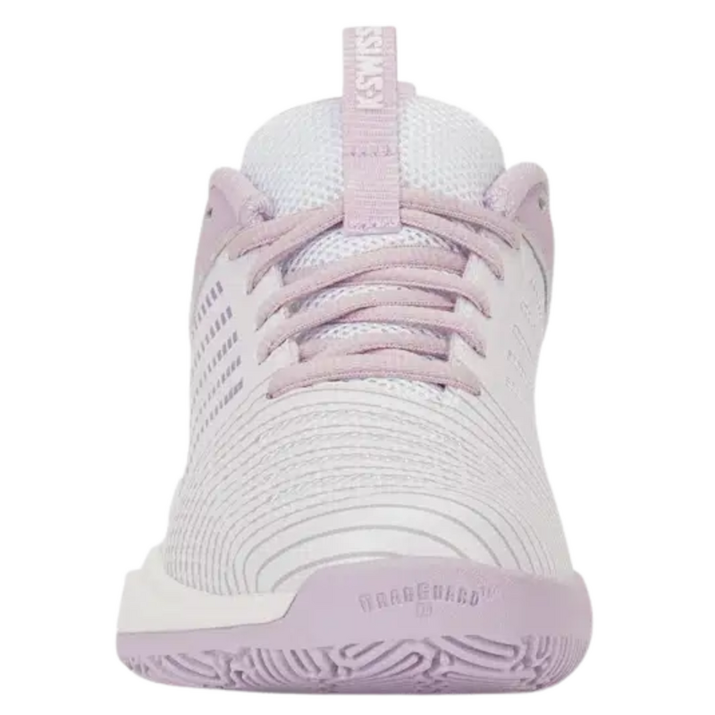 K-Swiss Women Ultrashot Light Padel Shoes - White/Orchid Hush/Purple Rose - main image