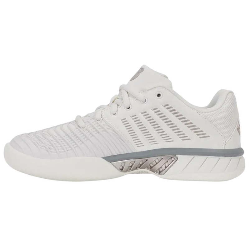 K-Swiss Womens Express Light 3 Carpet Tennis Shoes - Blanc/Ultimate Grey/Rose Gold - main image