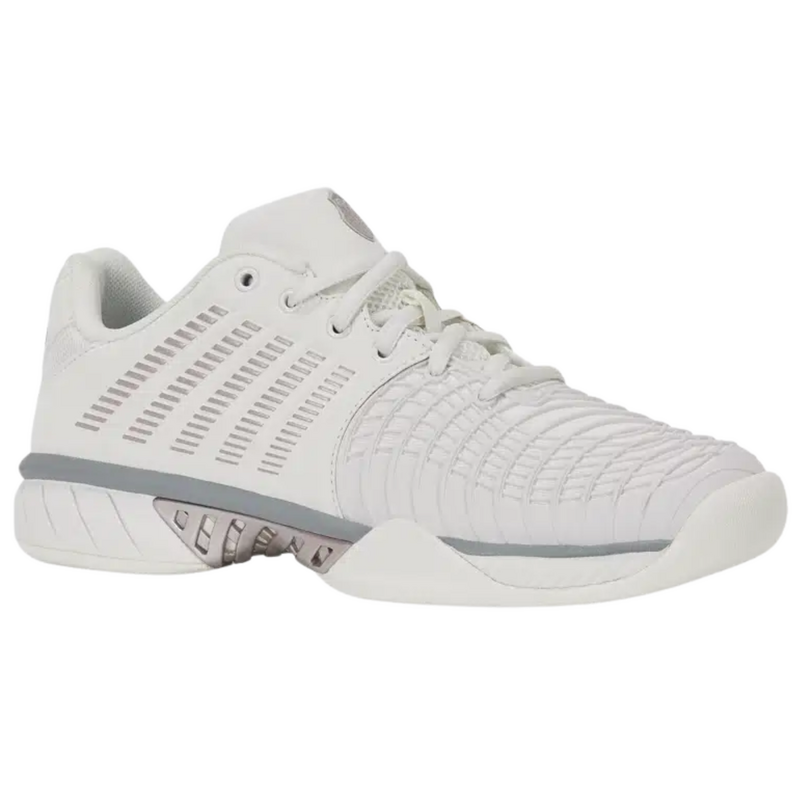 K-Swiss Womens Express Light 3 Carpet Tennis Shoes - Blanc/Ultimate Grey/Rose Gold - main image