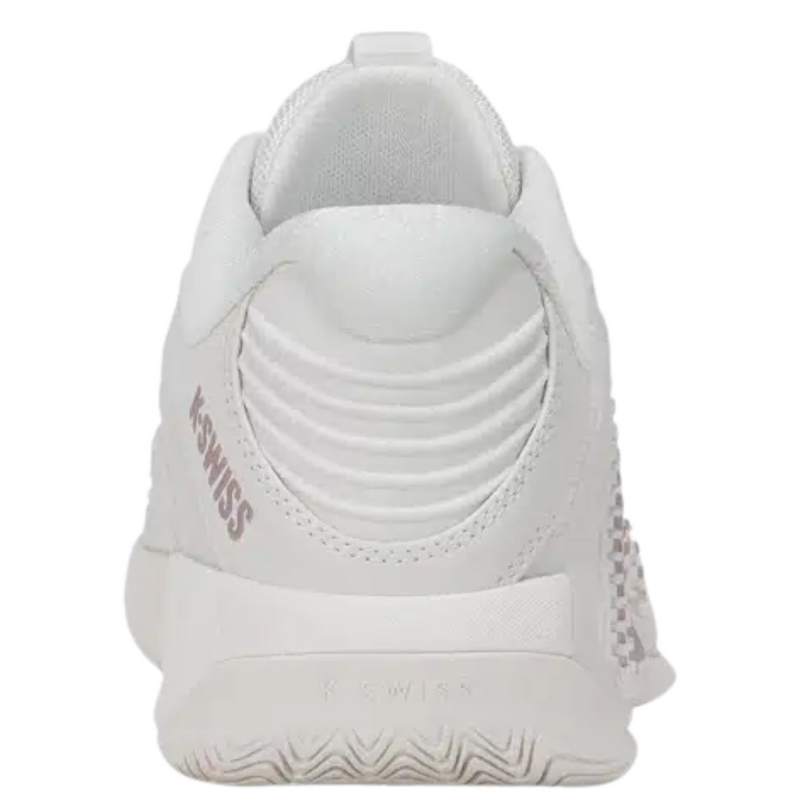 K-Swiss Womens Hypercourt Express 3 Tennis Shoes - Blanc De Blanc/Rose Gold - main image
