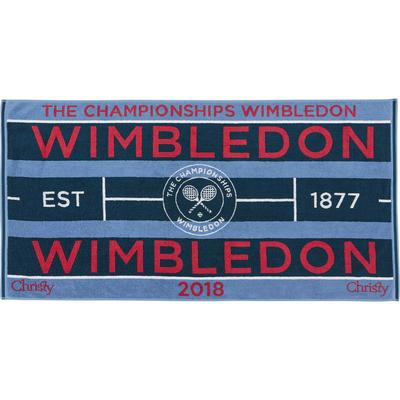 Christy Wimbledon Championships Womens Towel 2018 - Blue - main image