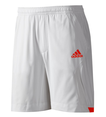 Adidas Mens adiPower Shorts - White/High-Energy - main image