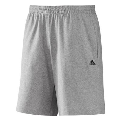 adidas grey cotton shorts