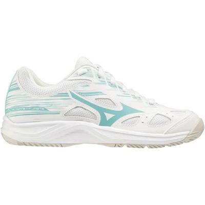 Mizuno Kids Stealth Star Indoor Court Shoes - White/Angel Blue - main image