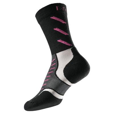 Thorlo Experia Crew Socks (1 Pair) - Jet Pink