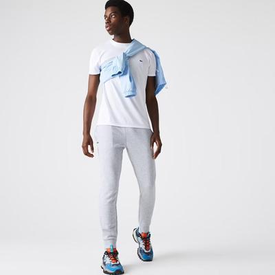 Lacoste Mens Fleece Sweatpants - Grey Chine - main image