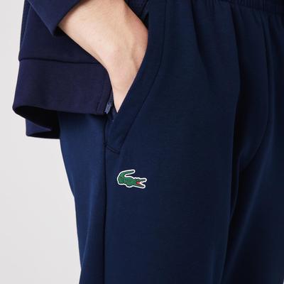 Lacoste Mens Mesh Panel Sweatpants - Navy Blue - main image