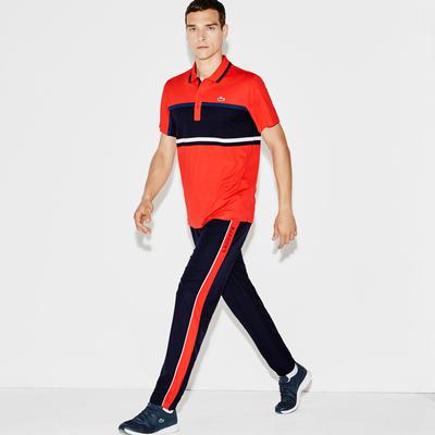Lacoste Mens Tennis Trackpants - Blue/Red - main image