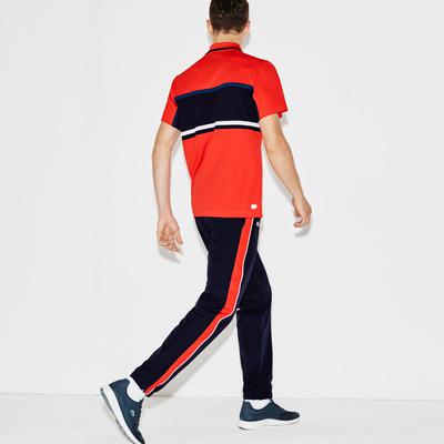 Lacoste Mens Tennis Trackpants - Blue/Red - main image