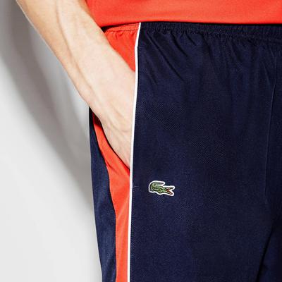 Lacoste Mens Tennis Trackpants - Blue/Red - main image
