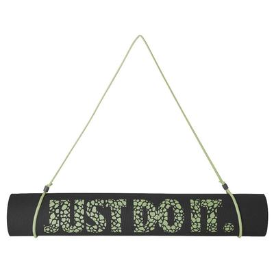 Nike Just Do It Yoga Mat - Black/Key Lime - main image