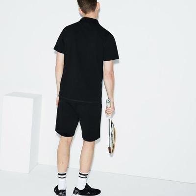 Lacoste Mens Colourblock Polo - Black/Blue - main image