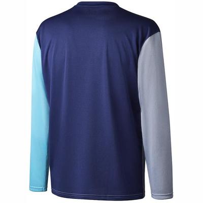 Yonex Mens YLST123EX Long Sleeve T-Shirt - Navy/Sky - main image