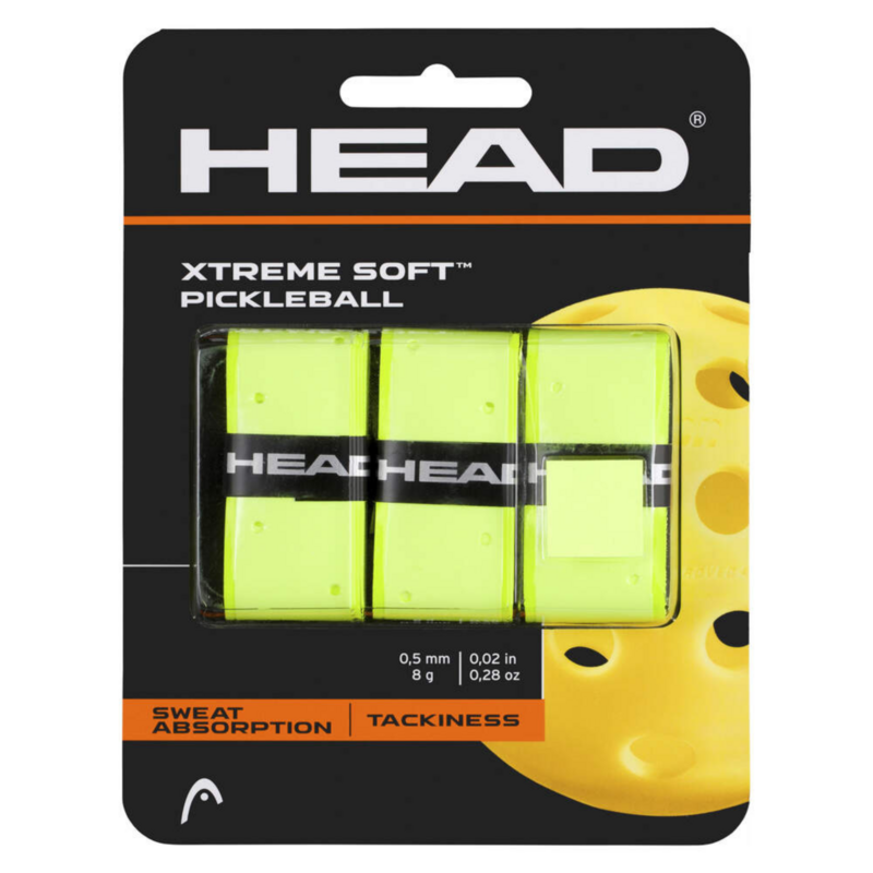 HEAD Xtreme Soft Pickleball Overgrip - Yellow - main image