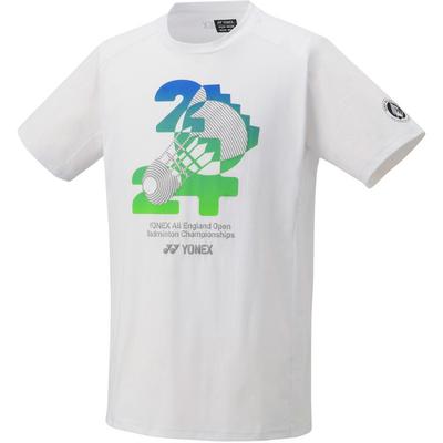 Yonex Unisex All England T-Shirt - White - main image