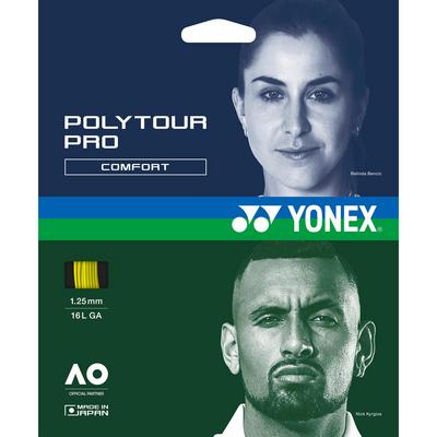 Yonex PolyTour Pro Tennis String Set - Flash Yellow - main image